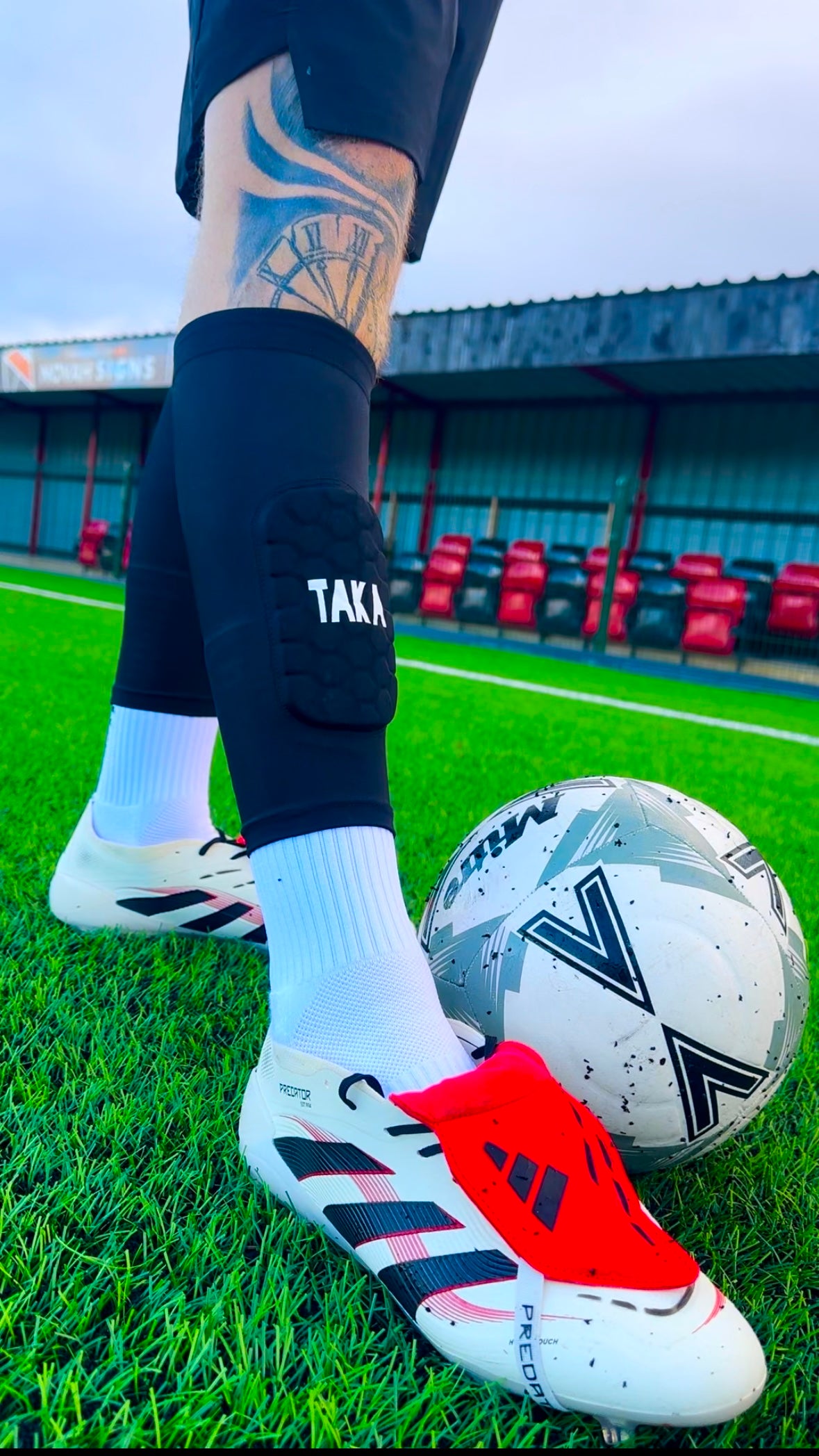 TAKA In-Built Shin Pad Sleeve
